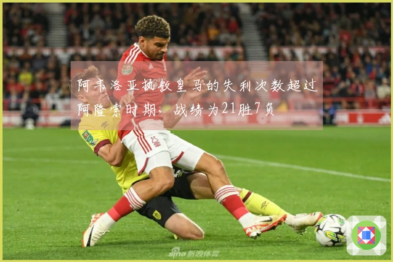 阿韦洛亚执教皇马的失利次数超过阿隆索时期，战绩为21胜7负