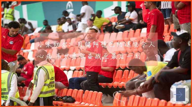小米切尔：目睹阿德巴约退场令人心痛 韦尔勇敢奋战至最后一刻