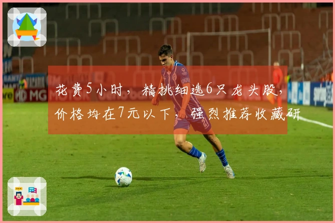 花费5小时，精挑细选6只龙头股，价格均在7元以下，强烈推荐收藏研究！